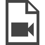 File Movie SVG Icon